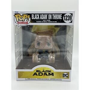 Funko Pop! Deluxe DC Comics Black Adam on Throne #1239